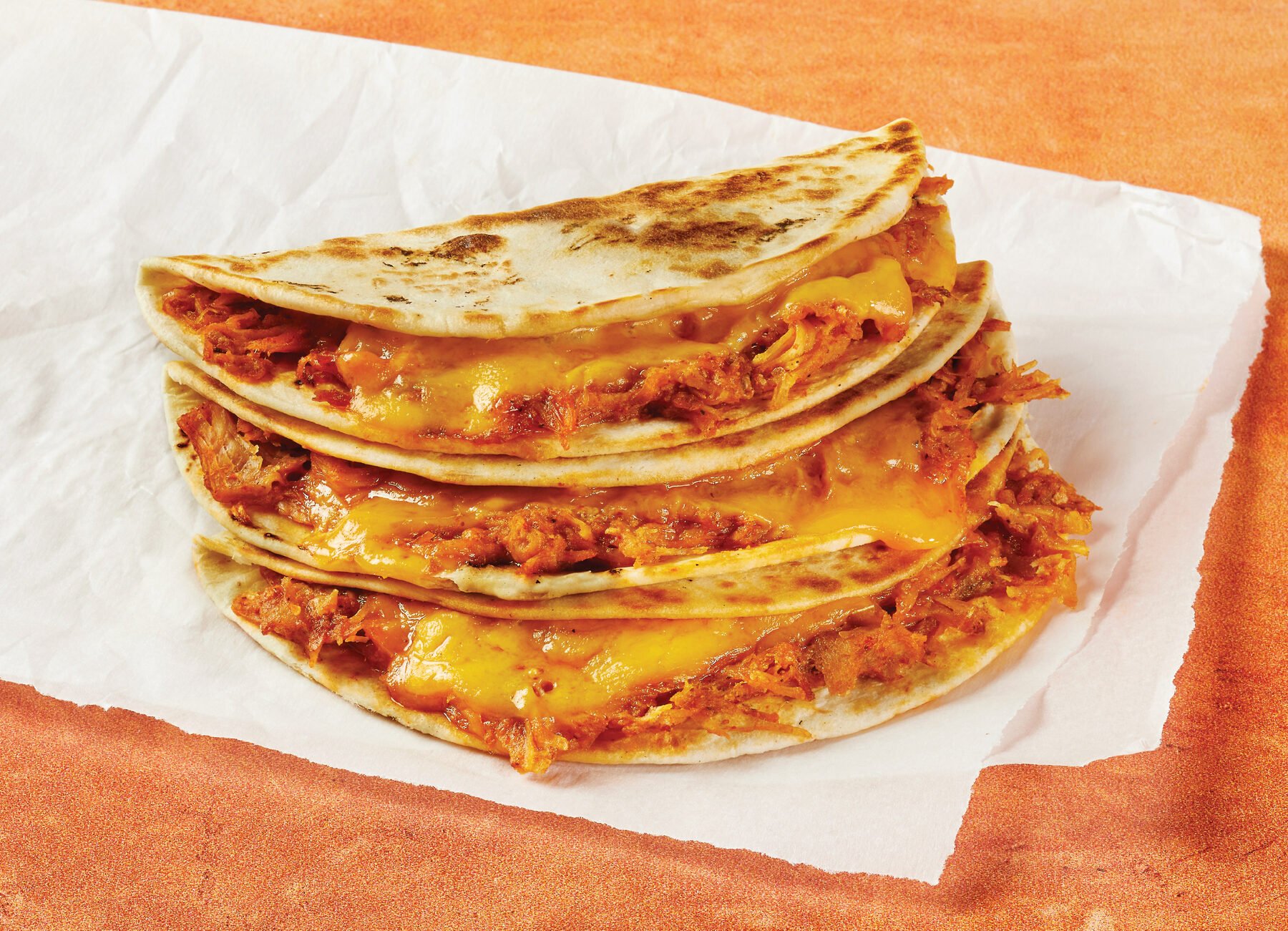 CrispUps Grilled Chicken Quesadillas