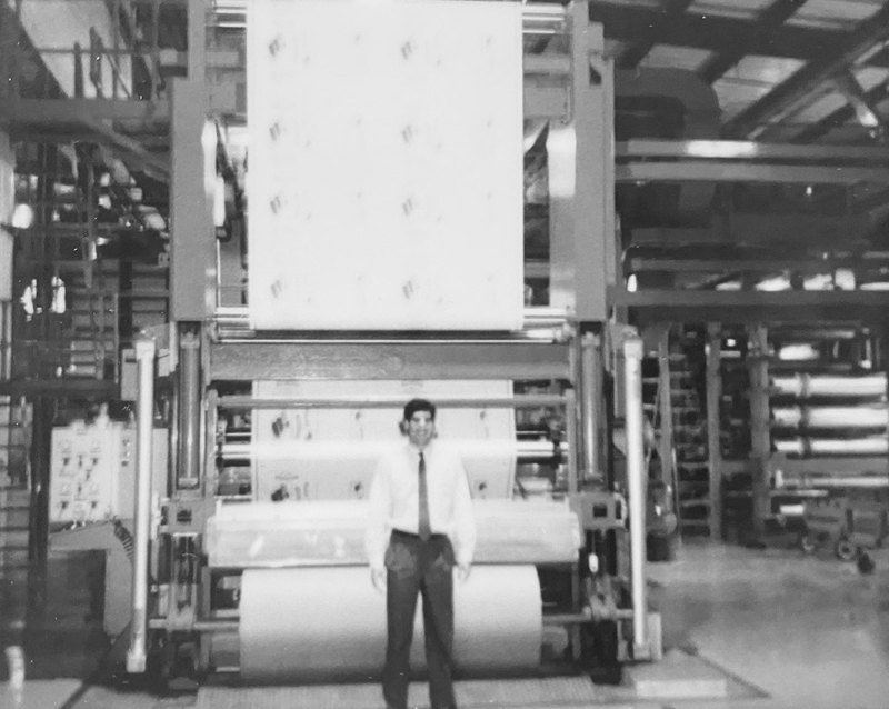 Donald at an early press check