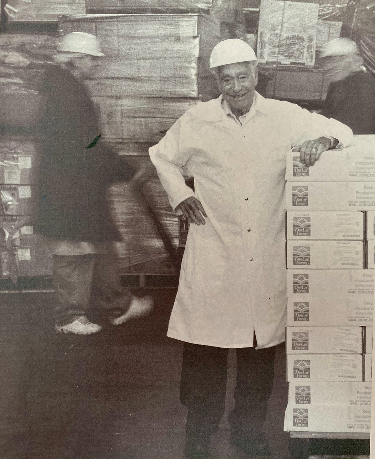 Grandfather Larry, standing