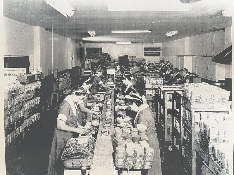 Inside the Larry's plant