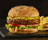 Organic Chipotle Black Bean Burger