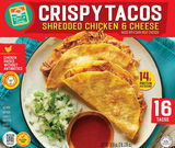 Shredded Chicken Crispy Tacos